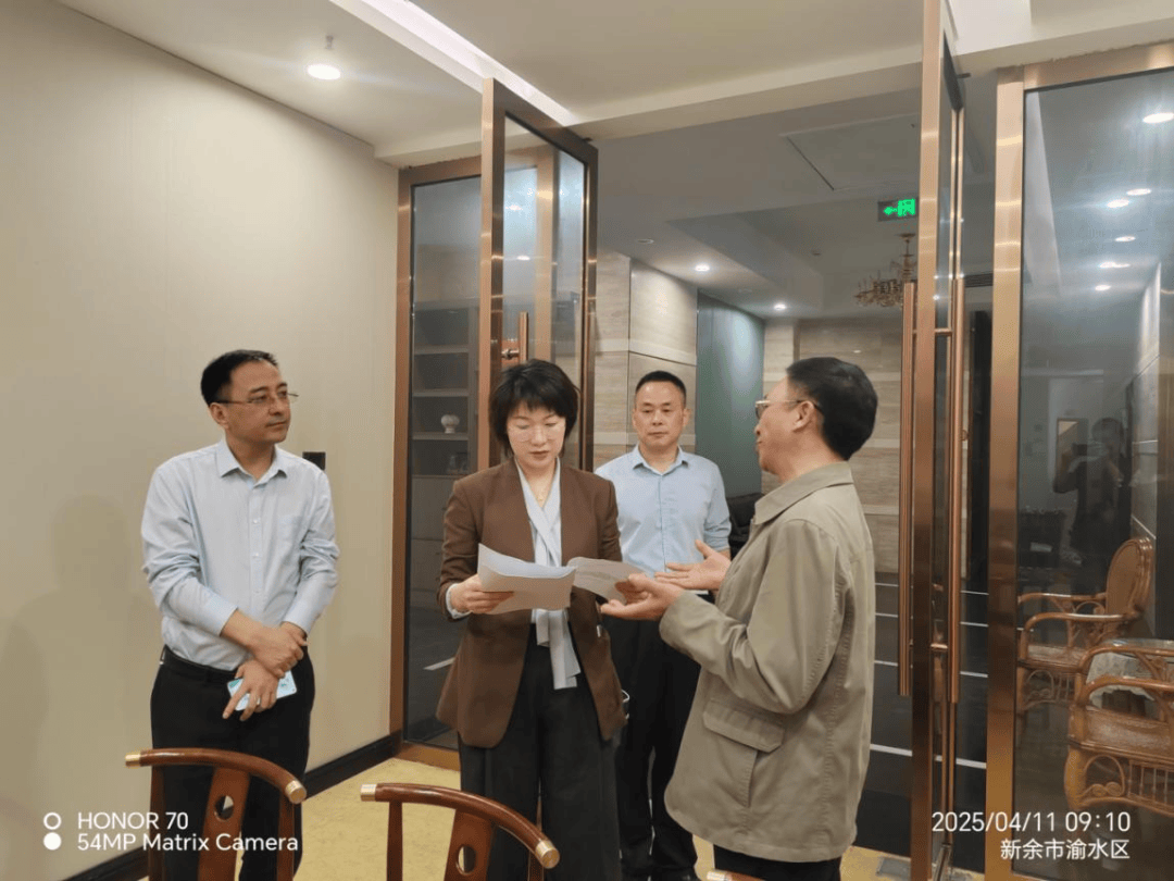 李敏敏督导商贸安全生产工作